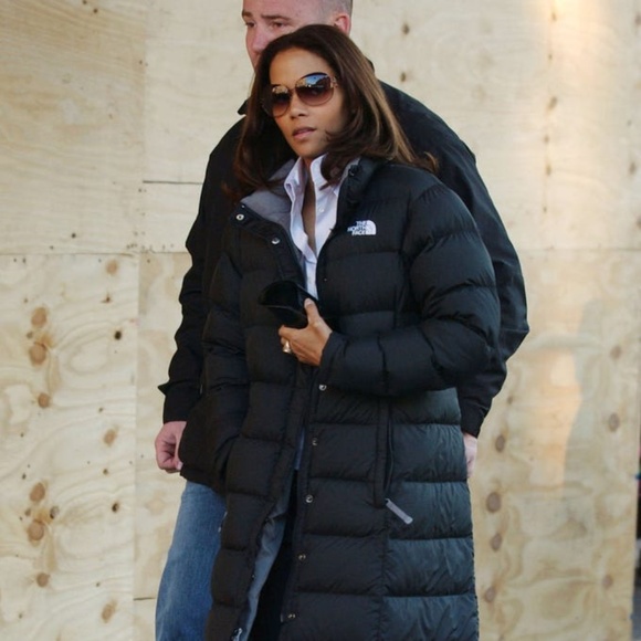 *Rare* The North Face Long Puffer Coat Black - Picture 12 of 13